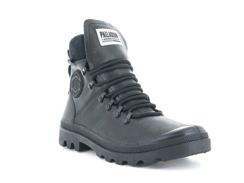 Zapatos Altas Palladium LEGION HIKER Hombre Negras | Costa Rica-58364